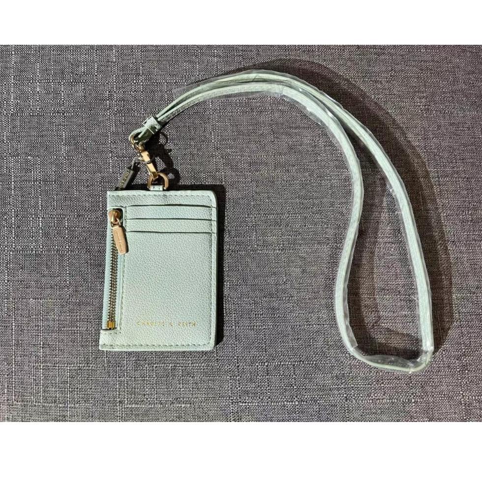 Ready Stok→ [38AN.ID]NEW CARD HOLDER CHARLES&KEITH /TEMPAT KARTU ID CARD/DOMPET KARTU LANYARD FASHIO