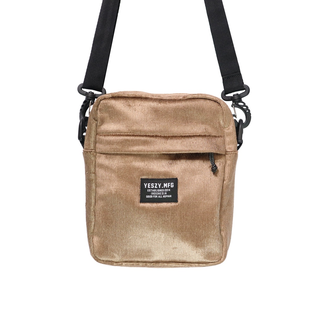 YESZY.MFG Shoulder Bag Neo II Corduroy Light Brown