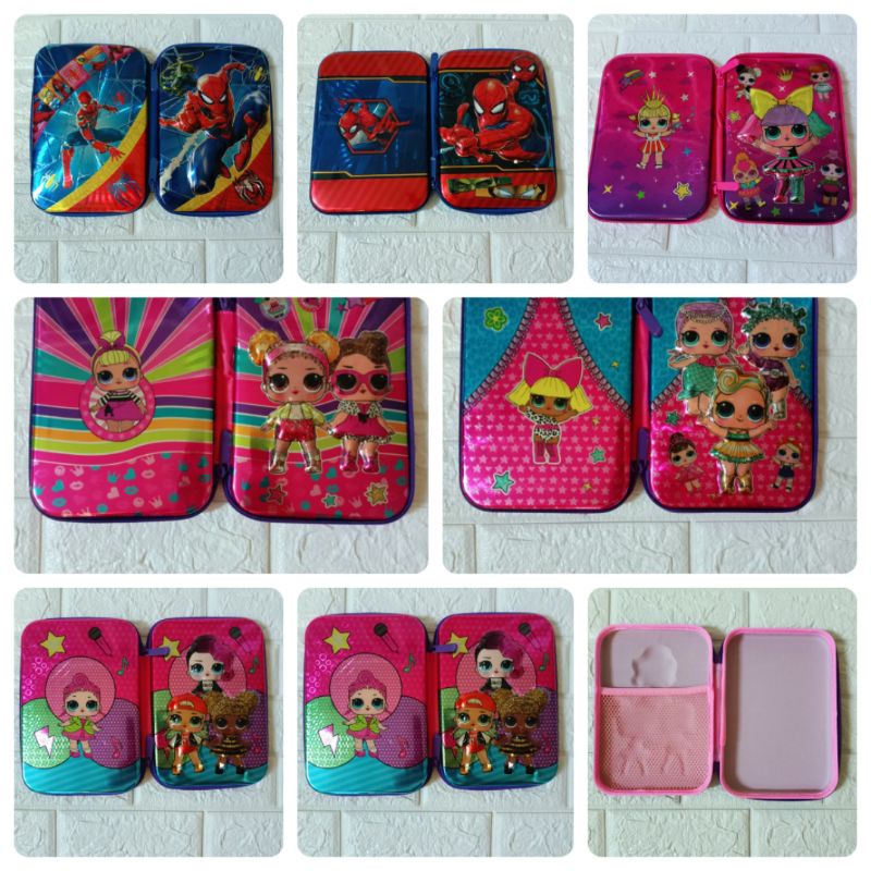 

TEMPAT PENSIL IMPORT 3D KARAKTER SPIDERMAN/LOL