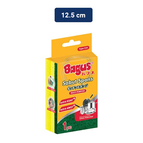 Bagus Sabut Spons / Multipurpose Scrourer 555 (W-22555)