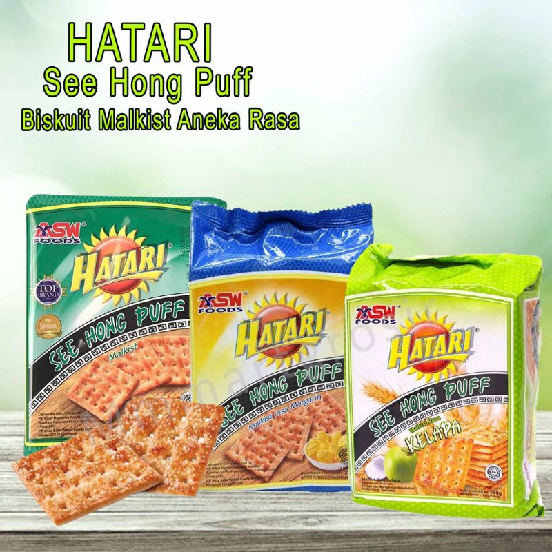 HATARI SEE HONG PUFF MALKIST 260g