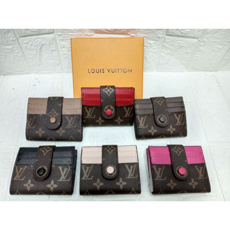 Dompet Cetek mini Lipat Kancing Good Quality Free Box