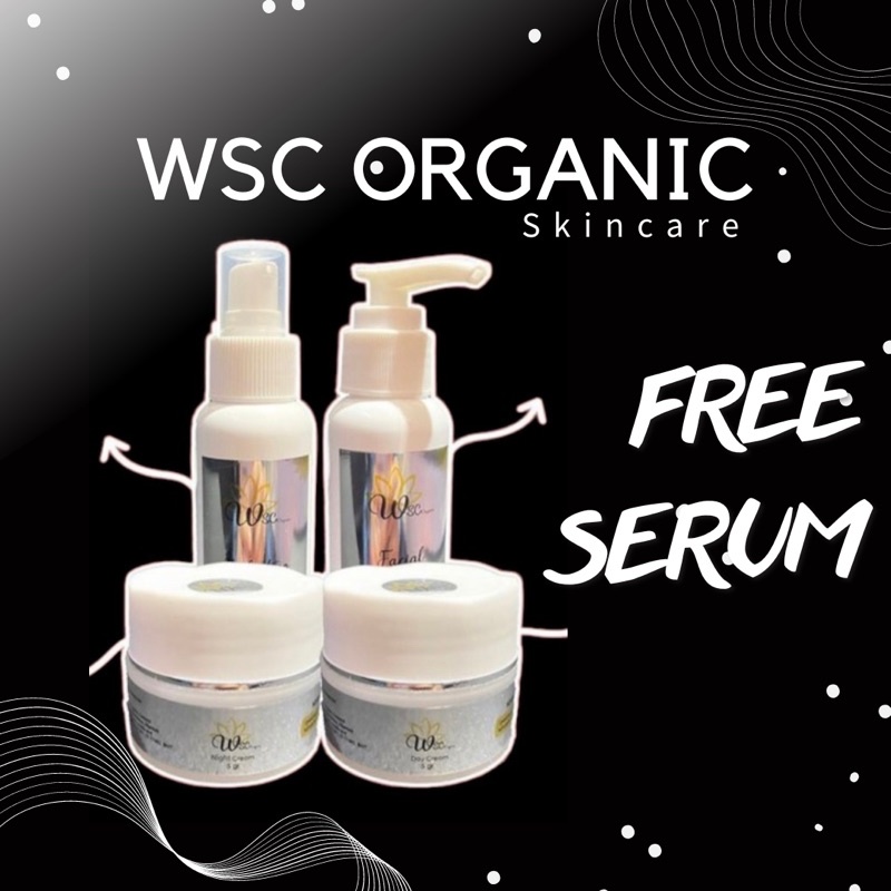 WSC ORGANIC SKINCARE | Wscorganic skincare FREE SERUM viral mulus dalam 2mnggu original
