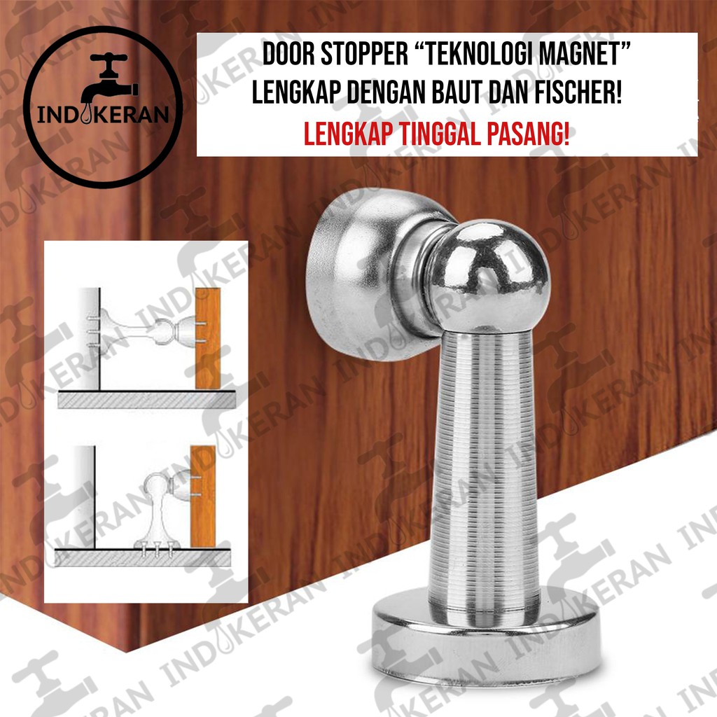 INDOKERAN - Door Stop Magnet - High Quality