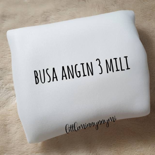 BUSA-BUSA ANGIN-BUSA LAPIS