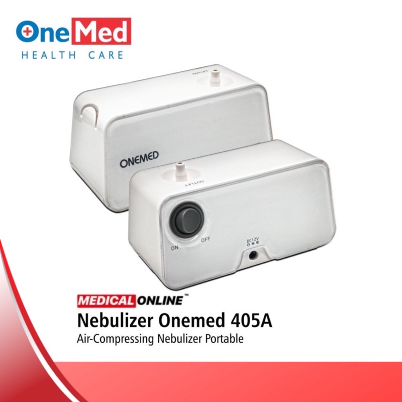 NEBULIZER ONEMED 405A 403C COMPRESSOR ALAT UAP NAFAS MEDICAL ONLINE MEDICALONLINE