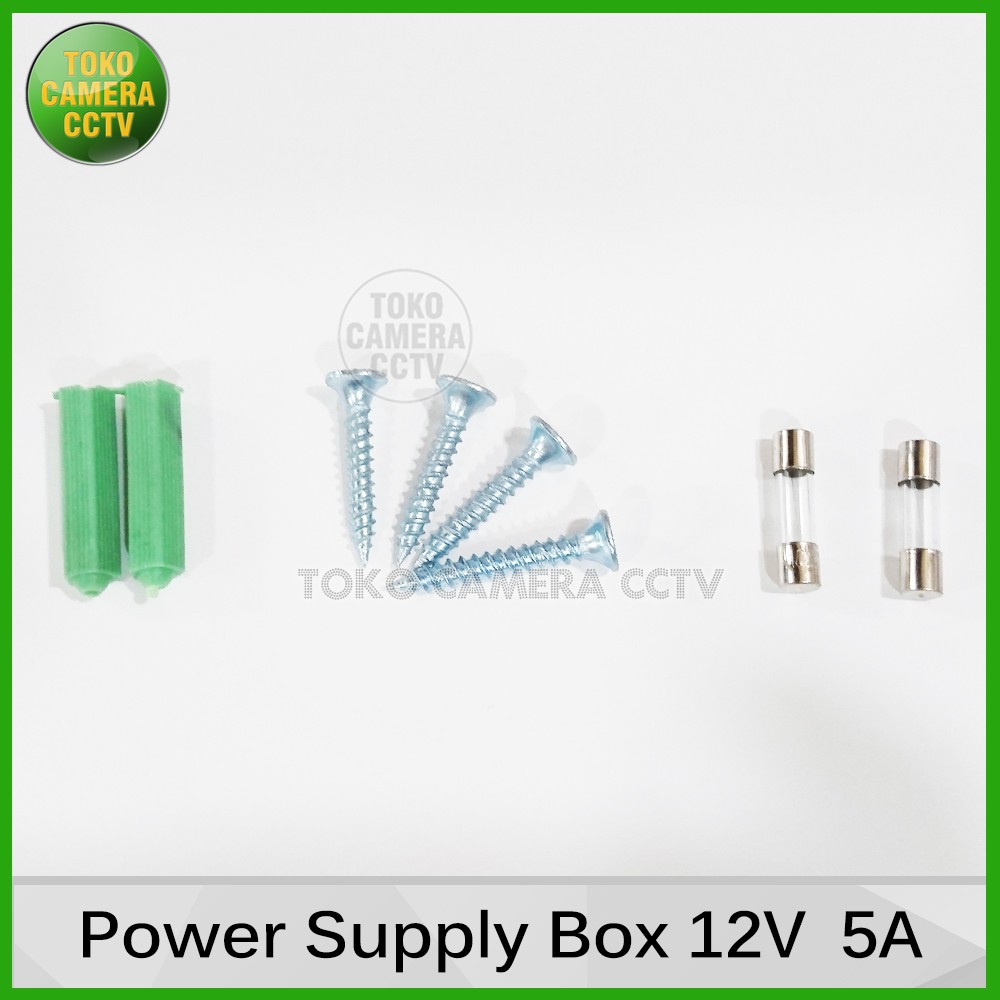 Power Supply CCTV BOX 12V 5A