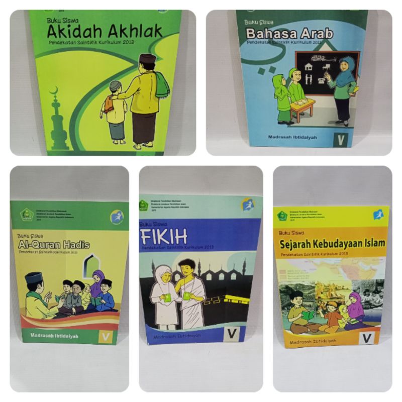 

buku siswa madrasah ibtidaiyah kelas 5 pendekatan saintifik kurikulum 2013