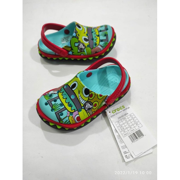 CROCS HAMBURGER JON BURGERMAN BURGER CLOG KIDS and JUNIOR