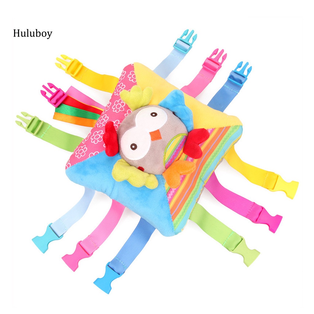 Huluboy- Bell Design Buckle Toy Toddler Buckle Educational Toy Intellectual Development for Home