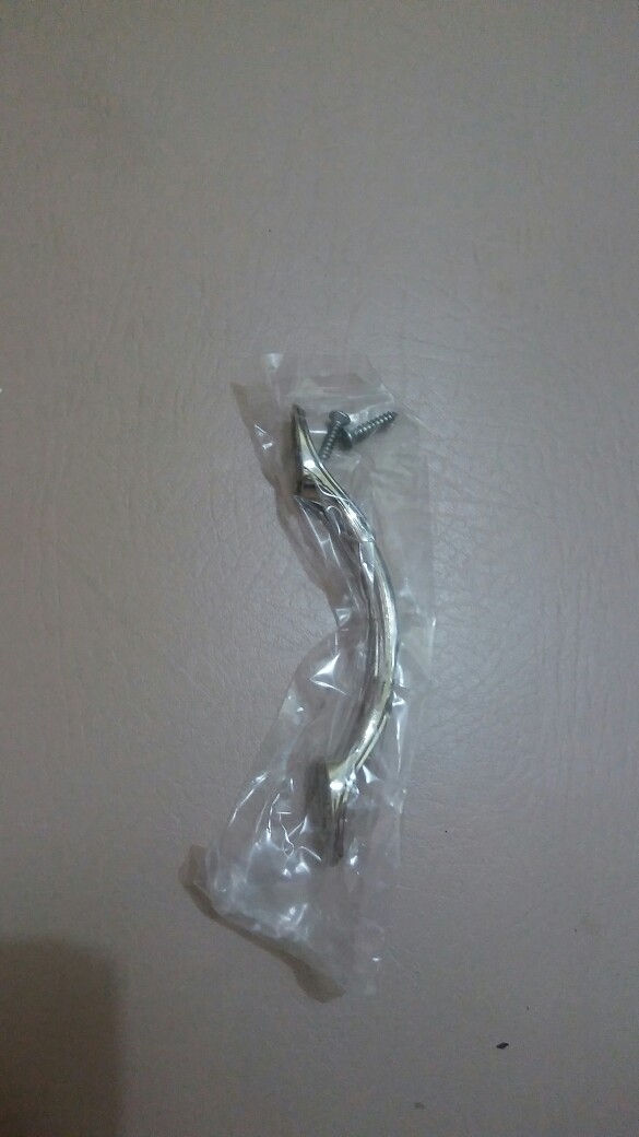 Handle Tarikan Meja Lemari - Tarikan Lari - Tarikan Laci Crome Emas Antik