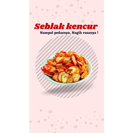 

READY ‼️ SEBLAK KENCUR || KERUPUK BANTAT