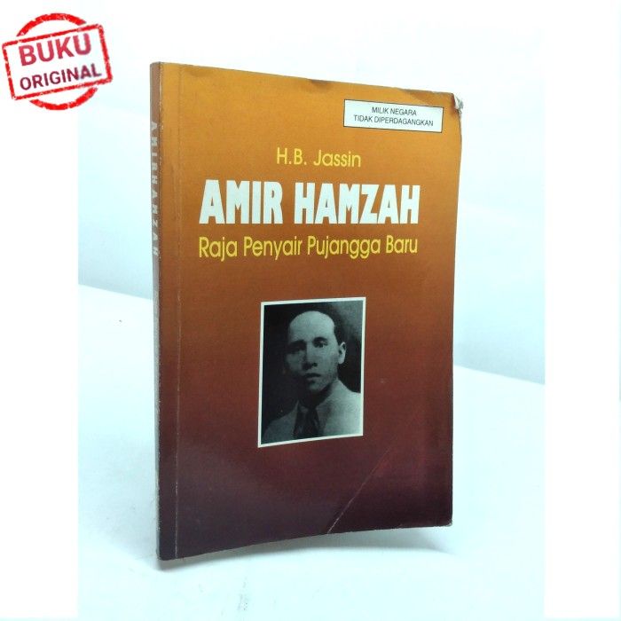 Buku Amir Hamzah Raja Penyair Pujangga Baru H.B. Jassin Bisa langs