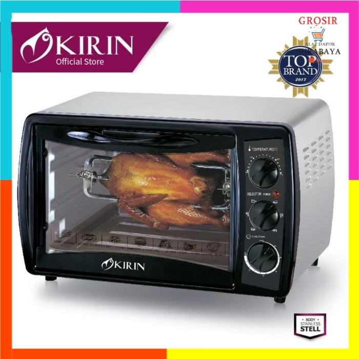 Oven Kirin KBO-190RA/  KIRIN KBO 190RA / oven kirin kapasitas 19 liter