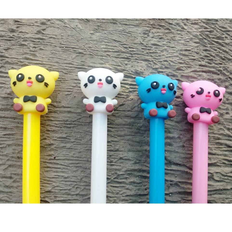 

(-_-) Pulpen Karakter Kucing Lucu ( Lusinan / 12 Pulpen ) .....