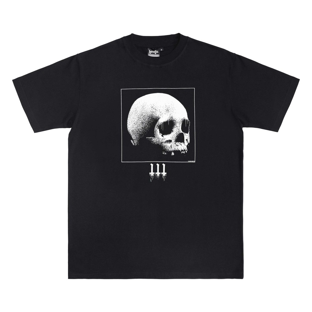 Heretic - T-Shirt - Squared Skull