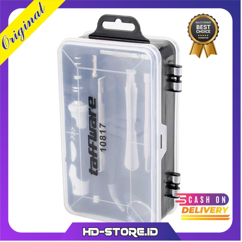 Taffware 115 in 1 Screwdriver Set Reparasi Smartphone Insulated 10817
