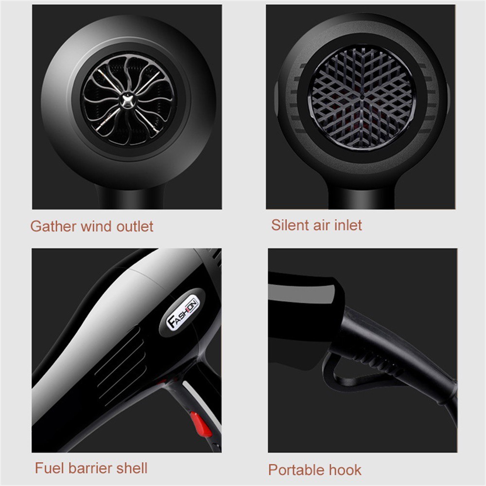 ❤❤Hair dryer 800W Pengering Rambut Termurah Daya tinggi Pengering Rambut Panas/Dingin/ Viham Fashion Style
