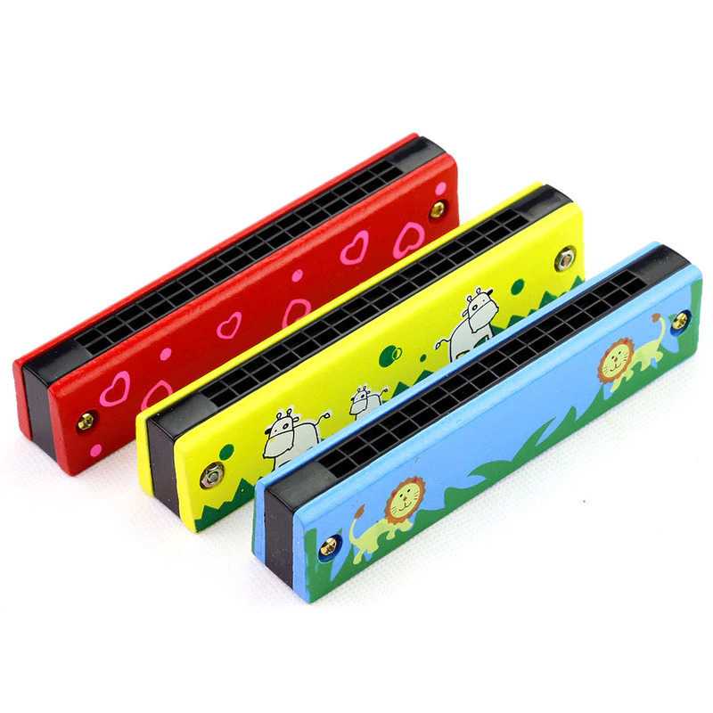 Alat Musik Harmonika Anak Musical Toy 16 Holes Instrument Alat Music Tiup Material Plastik Tebal Berkualitas