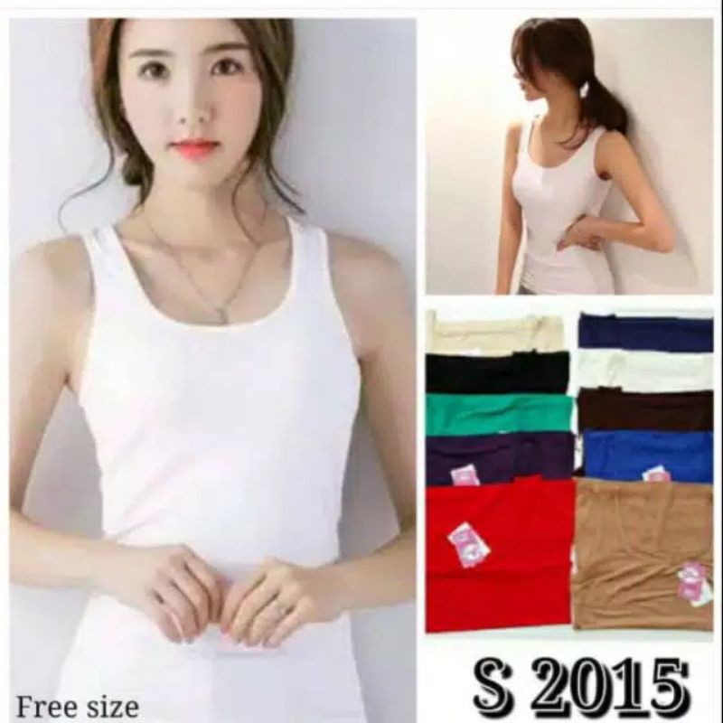 TALLY Camisol Tanktop Tali Lebar 2015 Bamboo Collection