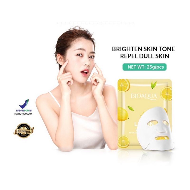 (BPOM) BIOAQUA SHEET ESSENCE MASK / MASKER WAJAH BIOAQUA