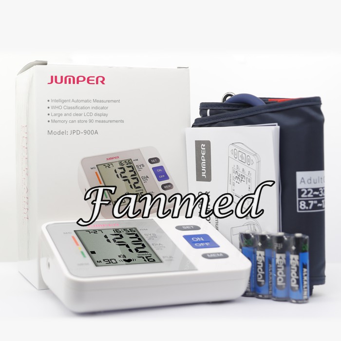 Tensi Digital Jumper JPD-900 A Elektrik Alat Ukur Tekanan Darah