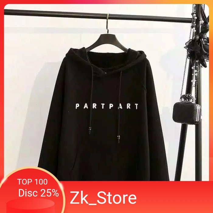 Sweeter Wanita Sweeter Keren PART PART - Hitam Allsize Fashion Wanita Fashion Pria Sweater Hoodie Wa