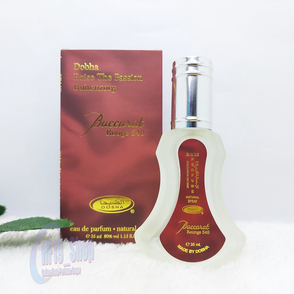 Parfum BACCARAT ROUGE 540 DOBHA SPRAY 35 ML