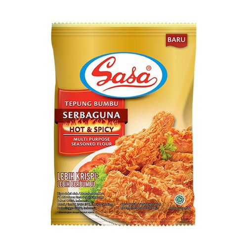 

SASA TEPUNG BUMBU SERBAGUNA HOT & SPICY 225 GRAM