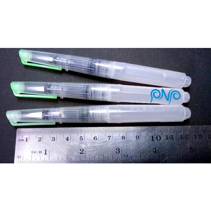 

(BISA COD) VTEC WATER BRUSH PEN ROUND SET (ISI 3) / KUAS CAT AIR 4 ml TERPERCAYA Kode 1046