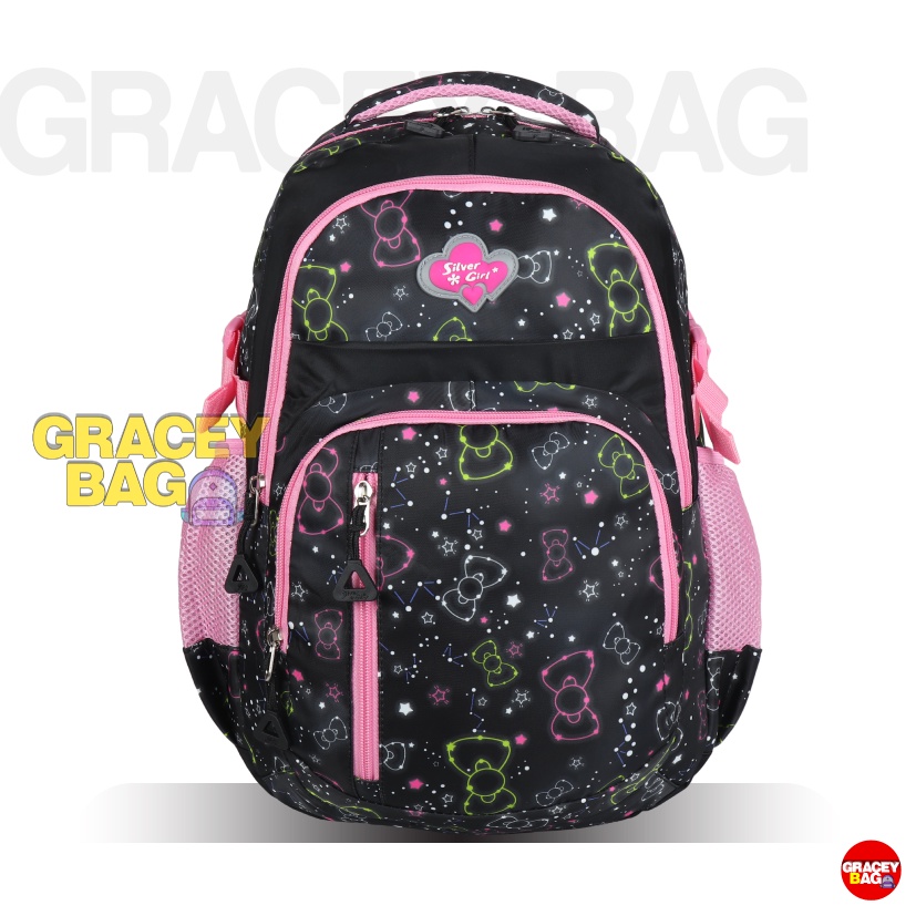 GB-70779V Tas Ransel Sekolah Anak Perempuan / Remaja Silvergirl