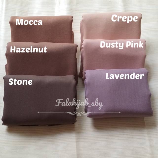 Hijab Voal Organic Plain Umama - Jilbab Segiempat Voal Organik Polos Umama (PART III)