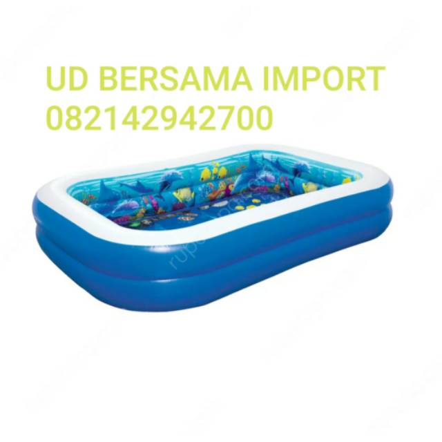 kolam renang anak kolam karet kolam angin bestway 262 x 175 x 51 cm