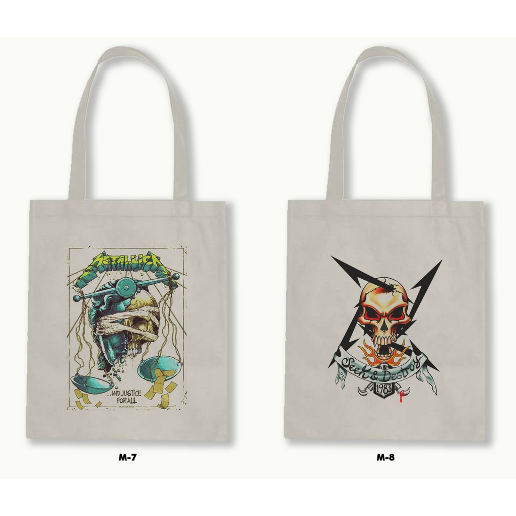 TOTE BAG BLACU - METALLICA