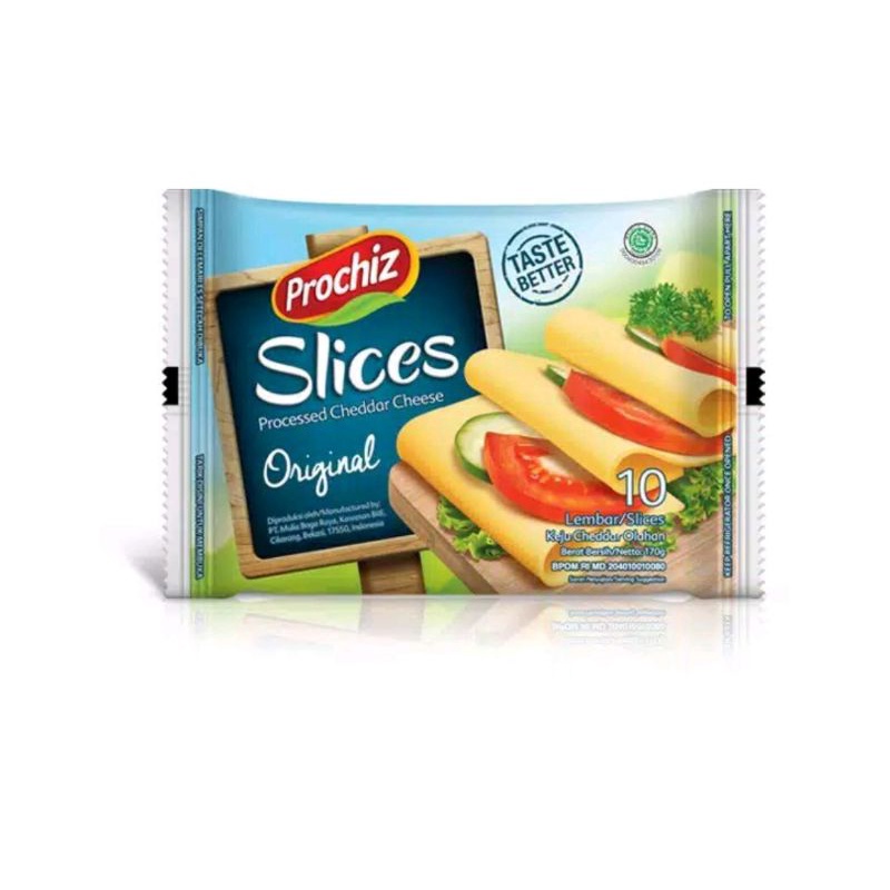 

Prochiz Slices Cheddar (isi 10 pcs)