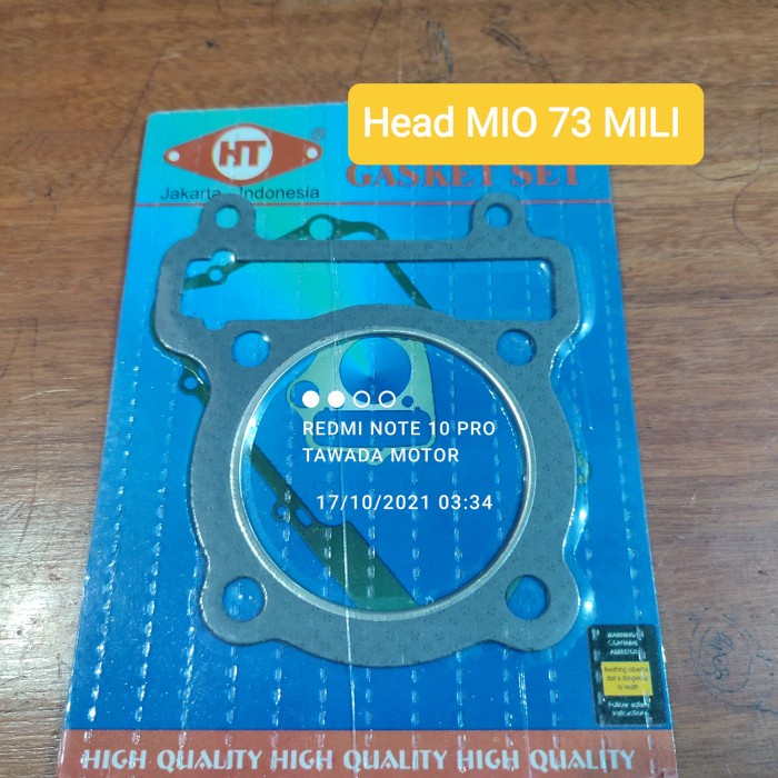 PAKING RACING BLOK HEAD ATAS UKURAN 73 YAMAHA MIO MIO SOUL