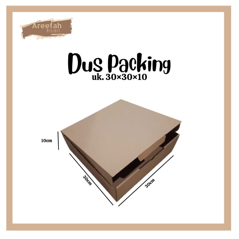 

KARDUS KARTON / KARDUS BOX / KARDUS PACKING DIE CUT UKURAN 30x30x10 cm
