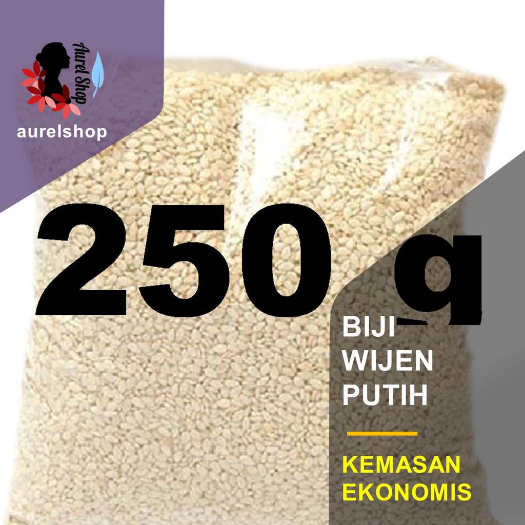 

250 gram Biji Wijen Putih