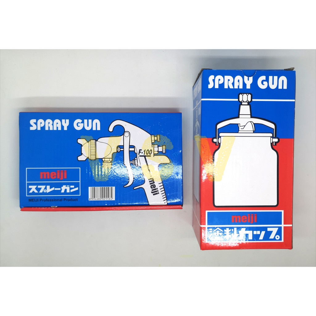 Meiji Spray gun F100 Tabung bawah / semprotan cat tabung bawah TAIWAN