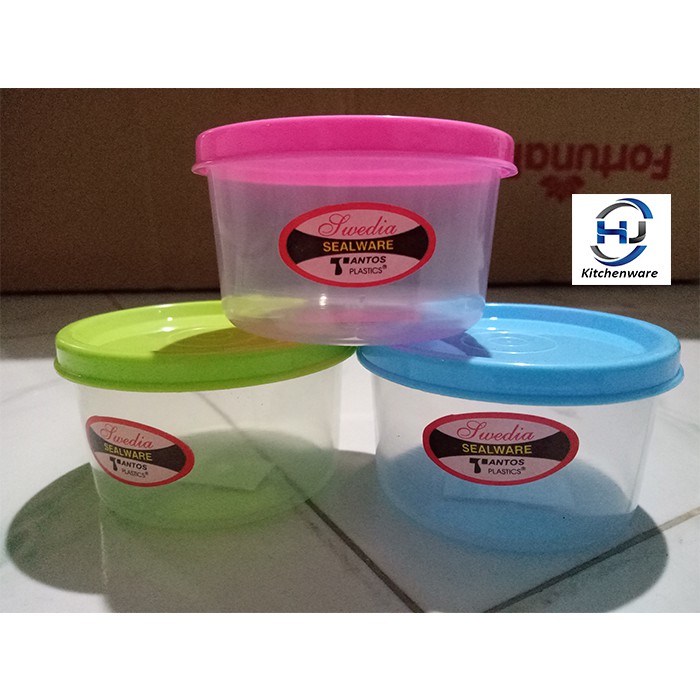 Toples Plastik  Bulat 100ml Tempat Sambal Bumbu 