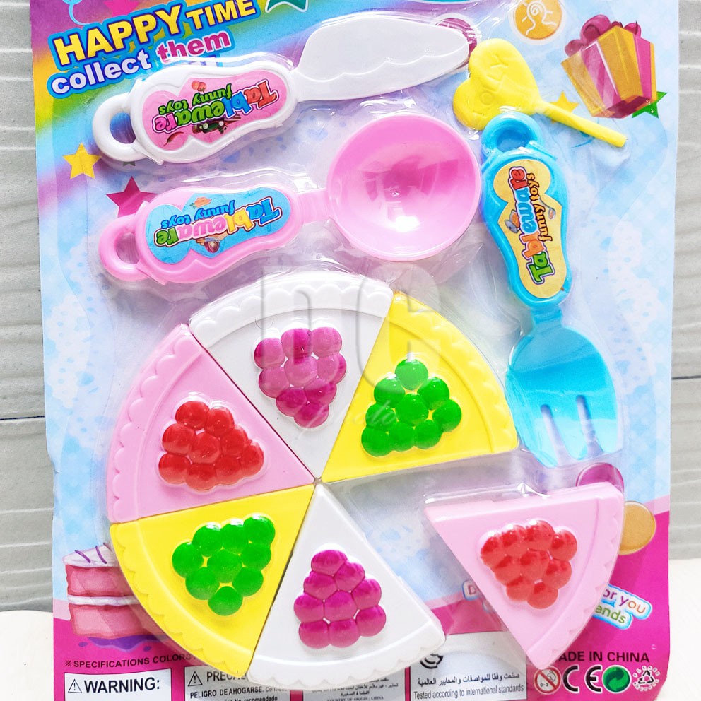 DIY Cake Play Set Mainan Kue Potong