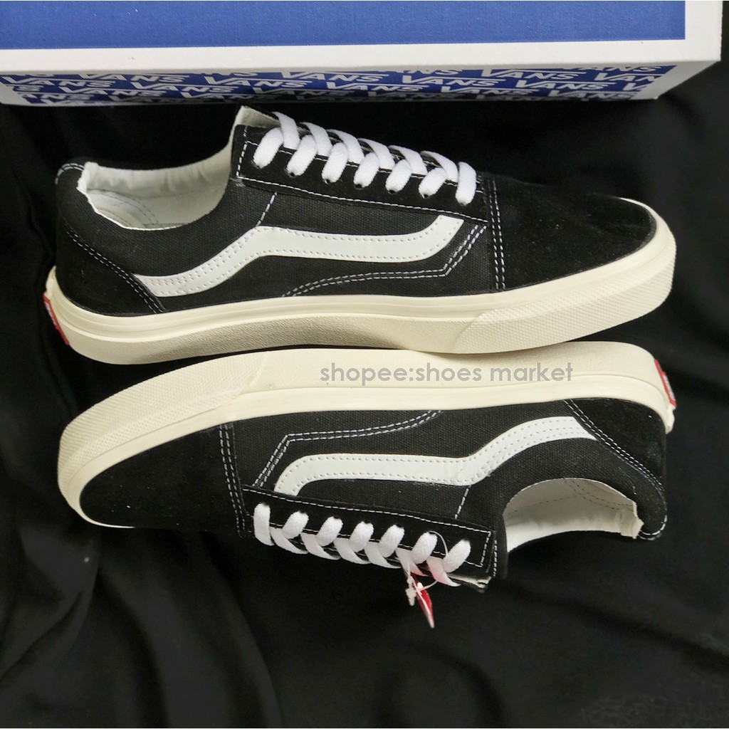 VANS OLDSKOOL OG BLACK WHITE LX IVORY