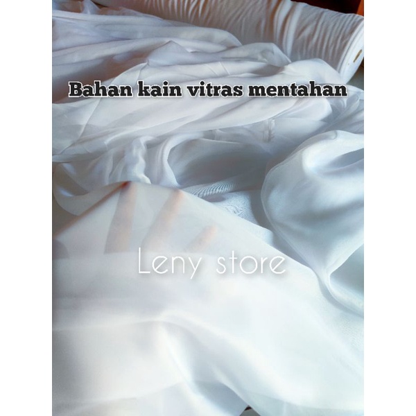 ❤ LENYS ❤ KAIN VITRAS METERAN / KAIN FURING / KAIN METERAN FITRAS / bahan vitras mentahan