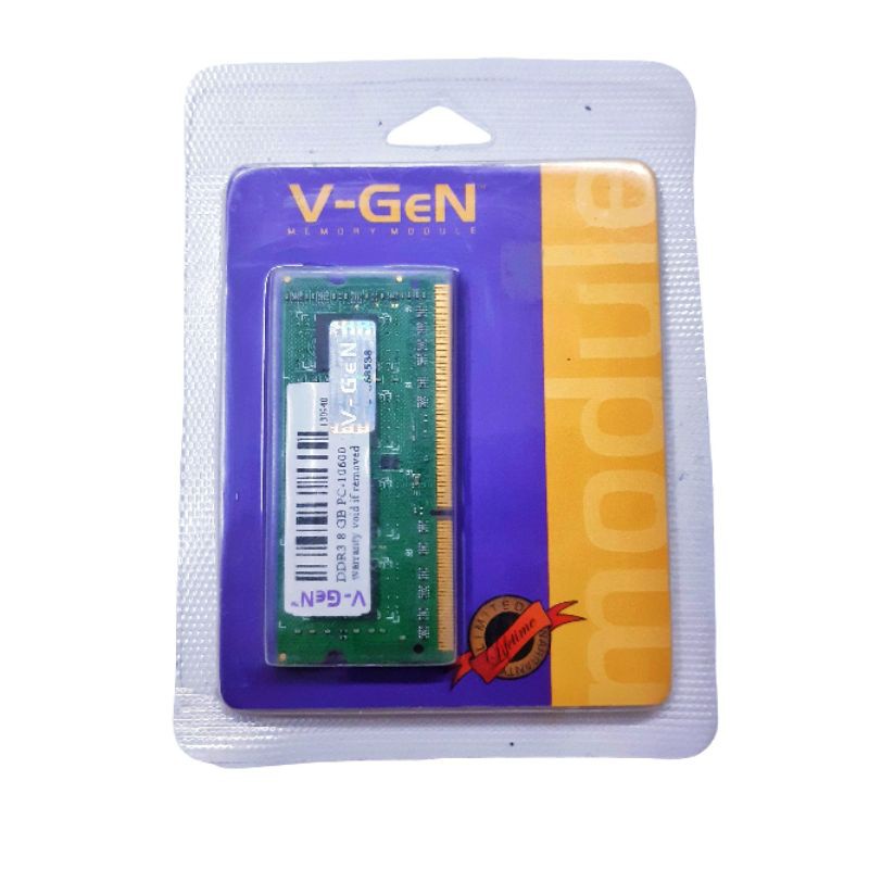 Ram Laptop DDR3 8GB Sodimm PC10600 V-GeN Ram V-GeN DDR3 Sodimm