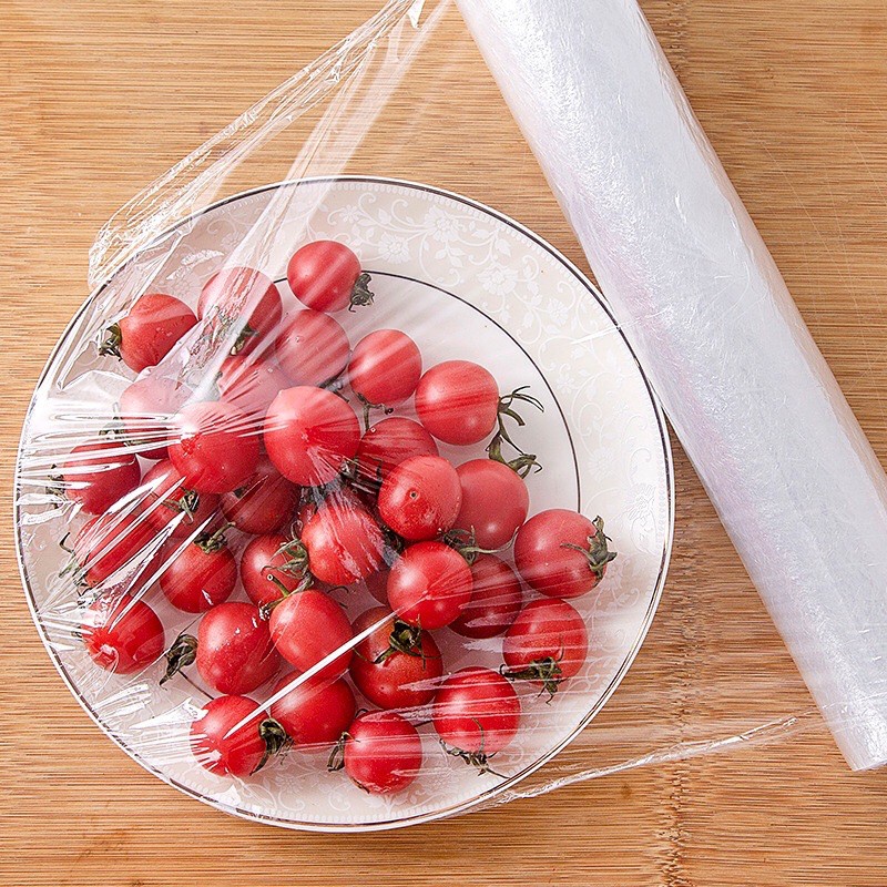 BUNGKUS PLASTIK WRAP MAKANAN FOOD CLING WRAP FOOD GRADE UKURAN 30CM [SWEETSPACE]