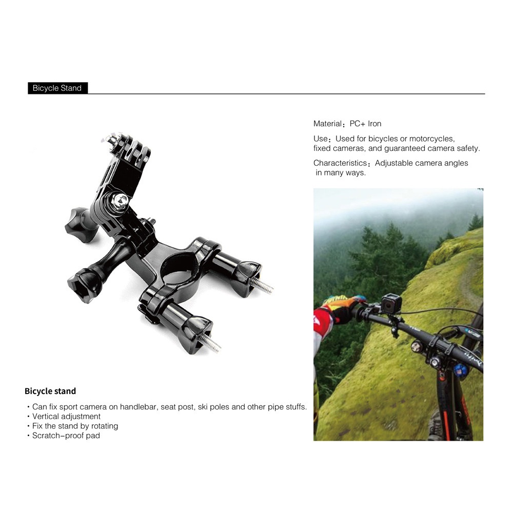TaffSTUDIO Aksesoris Kamera Aksi Full Set GoPro Xiaomi Yi - OMCSDIXX