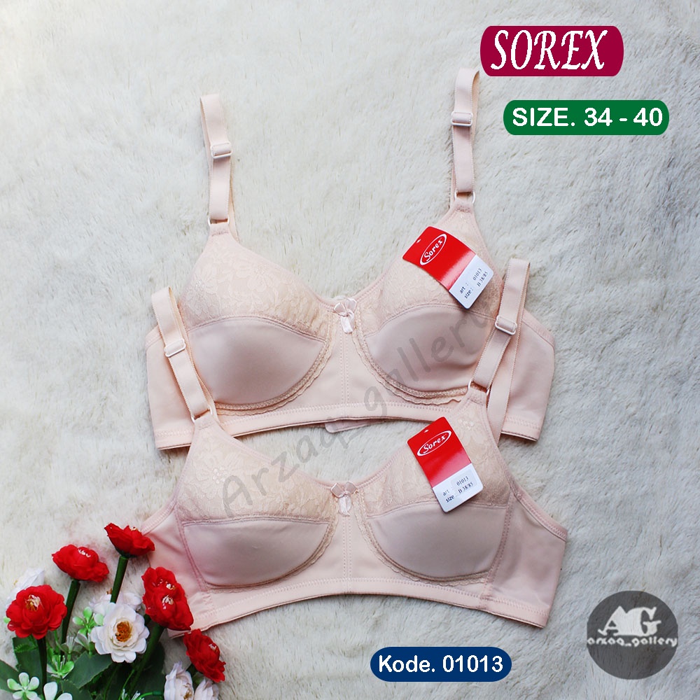 BH Sport Sorex 01013 Brukat | Bra Wanita Dewasa Kait 2 Cup-A