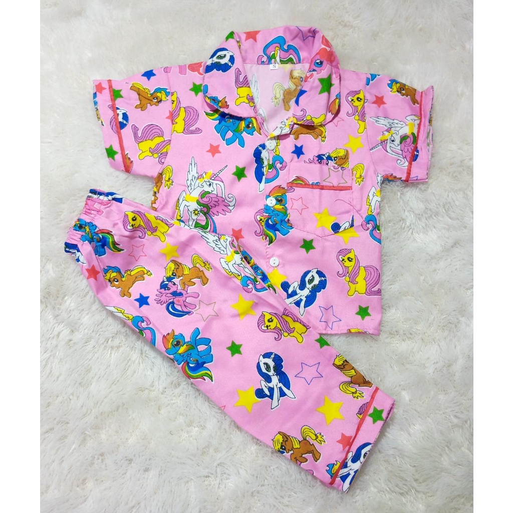 piyama anak/piyama unisex/piyama kekinian/piyama umur 0-7thn/baju tidur anak/baju tidur unisex/baju 