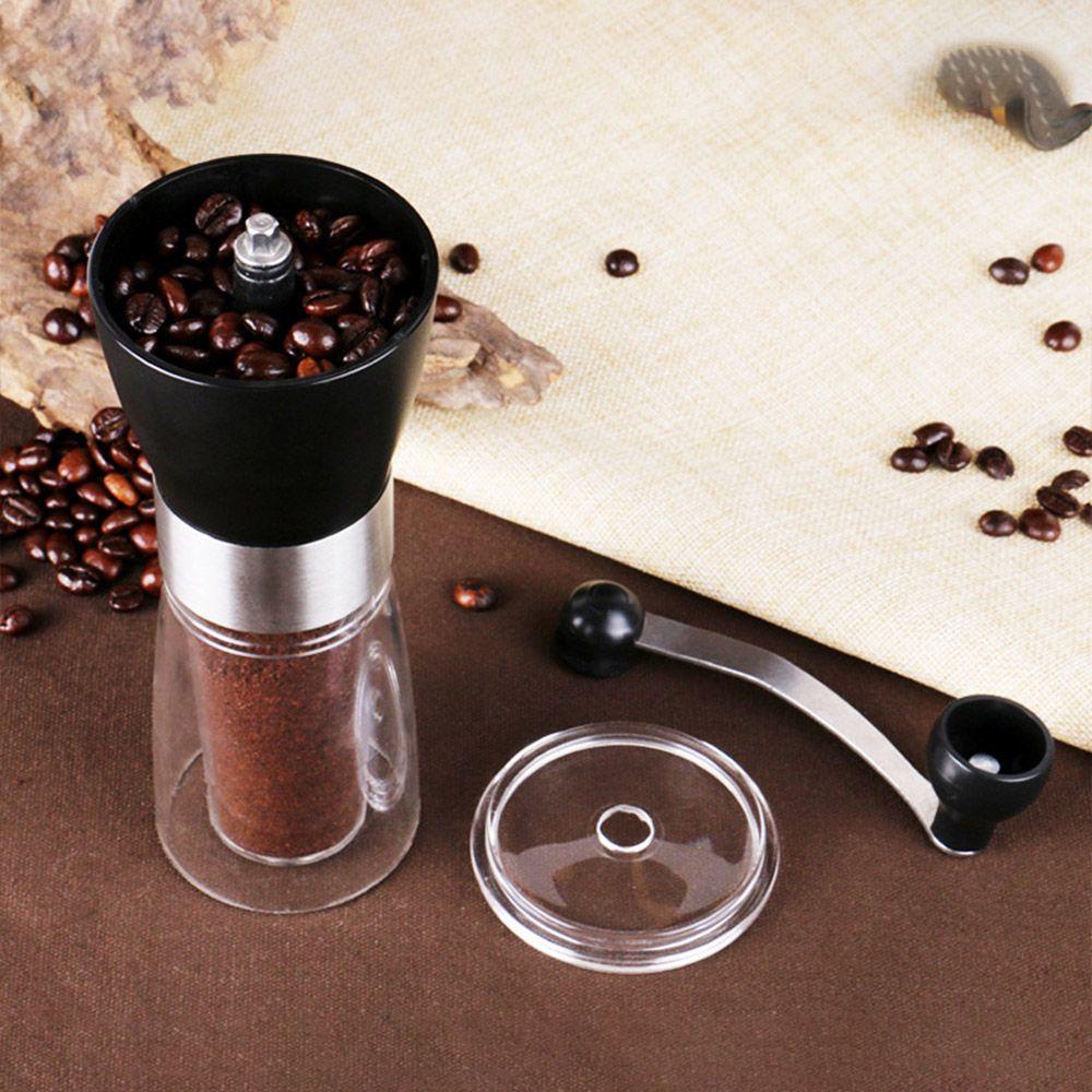 Solighter Penggiling Kopi Manual Handmade Keramik Burr Spice Adjustable Knob Setting