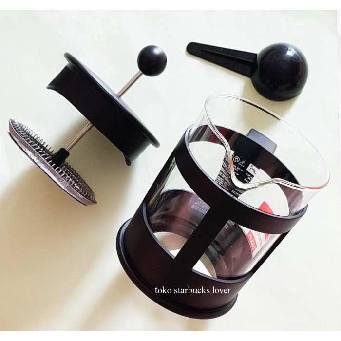 Starbucks Bodum French Press 4 Cup Black Coffee Maker